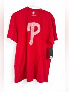 NWT ‘47 Men's Philadelphia Phillies Red Premium Franklin T-Shirt XL